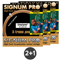 Corde Da Tennis Signum Pro 3x Firestorm 12,2m gold metallic